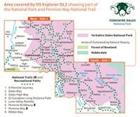 OS OL/Explorer 2 Yorkshire Dales - Southern and Western Areas coverage