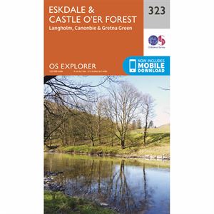 OS Explorer 323 Eskdale & Castle O'er Forest