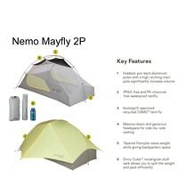 Nemo Mayfly OSMO Ultralight Backpacking 2 Person Tent