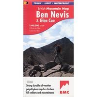 BMC Waterproof Mountain Map - Ben Nevis & Glencoe