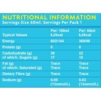 High5 Isogel nutritional information