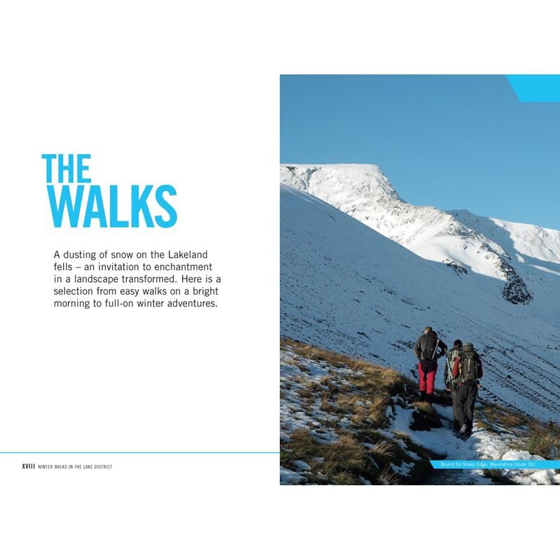 Winter Walks in the Lake District pages