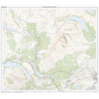 OS Explorer 437 Paper - Ben Wyvis & Strathpeffer 1:25,000 south sheet