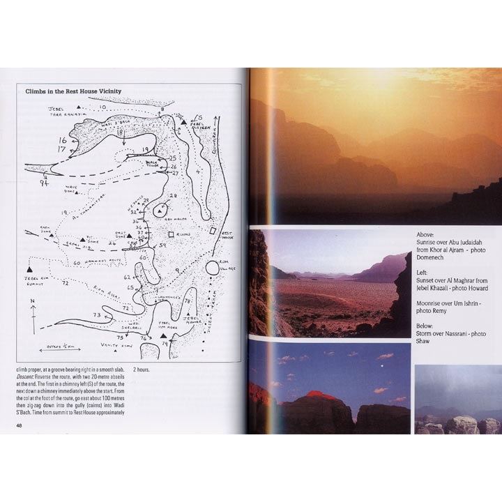 Treks and Climbs in Wadi Rum, Jordan pages