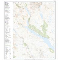 OS Explorer 440 Paper - Glen Cassley & Glen Oykel 1:25,000 north sheet