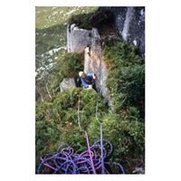Climbing in Galloway in a Midge-Proof Head Net