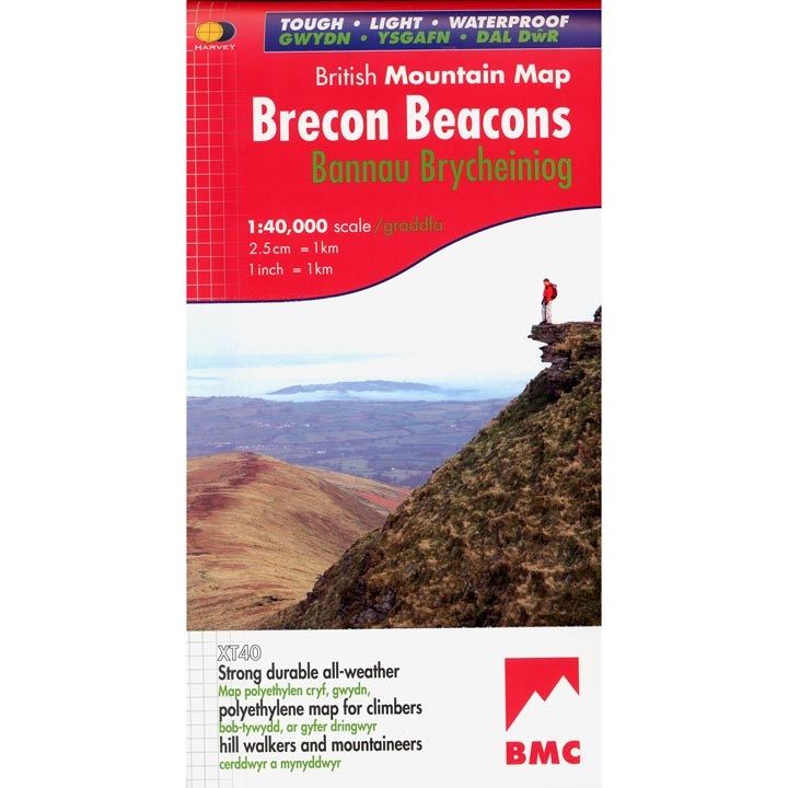 BMC Waterproof Mountain Map - Brecon Beacons