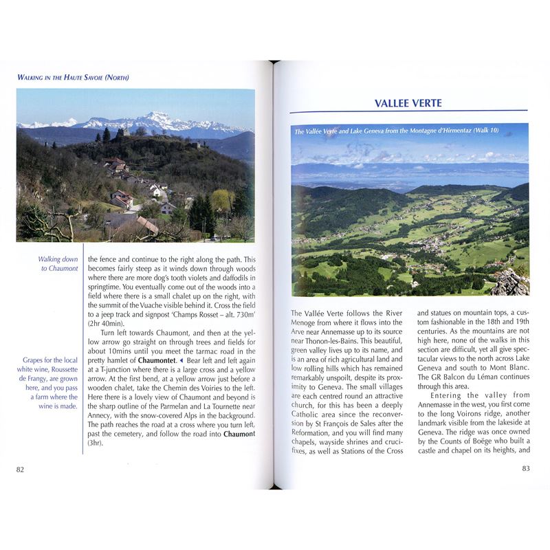 Walking in the Haute Savoie: North pages