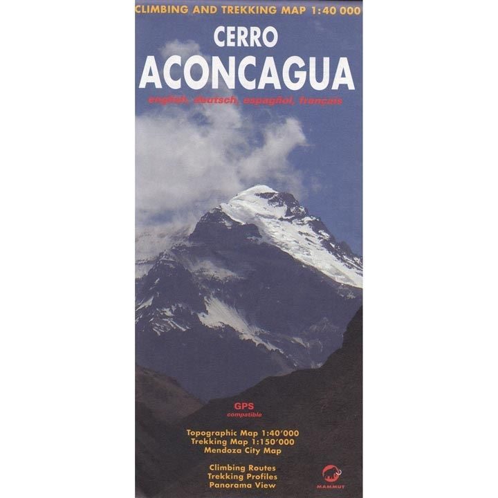 Climbing Map - Cerro Aconcagu