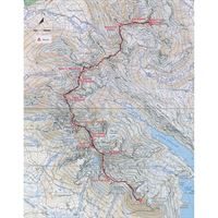 Skye's Cuillin Ridge Traverse Part 2 Map