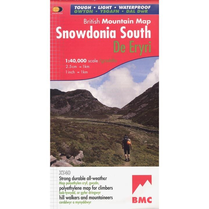 BMC Waterproof Mountain Map - Snowdonia South