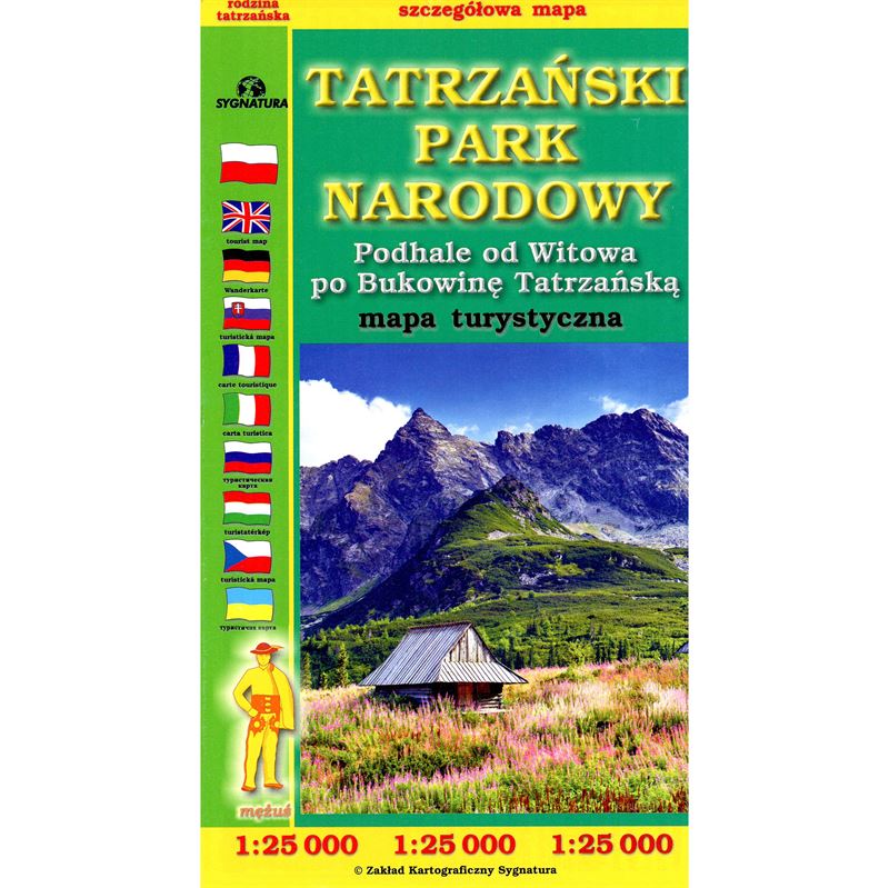 Cartomedia - Tatrzański National Park 1:25,000