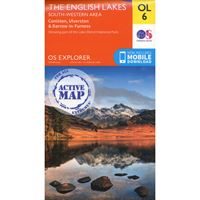 OS OL/Explorer 6 Active - The English Lakes South-Western Area 1:25,000
