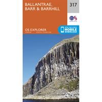 OS Explorer 317 Paper - Ballantrae, Barr & Barrhill