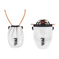 Petzl Iko Core going in Storage Pouch
