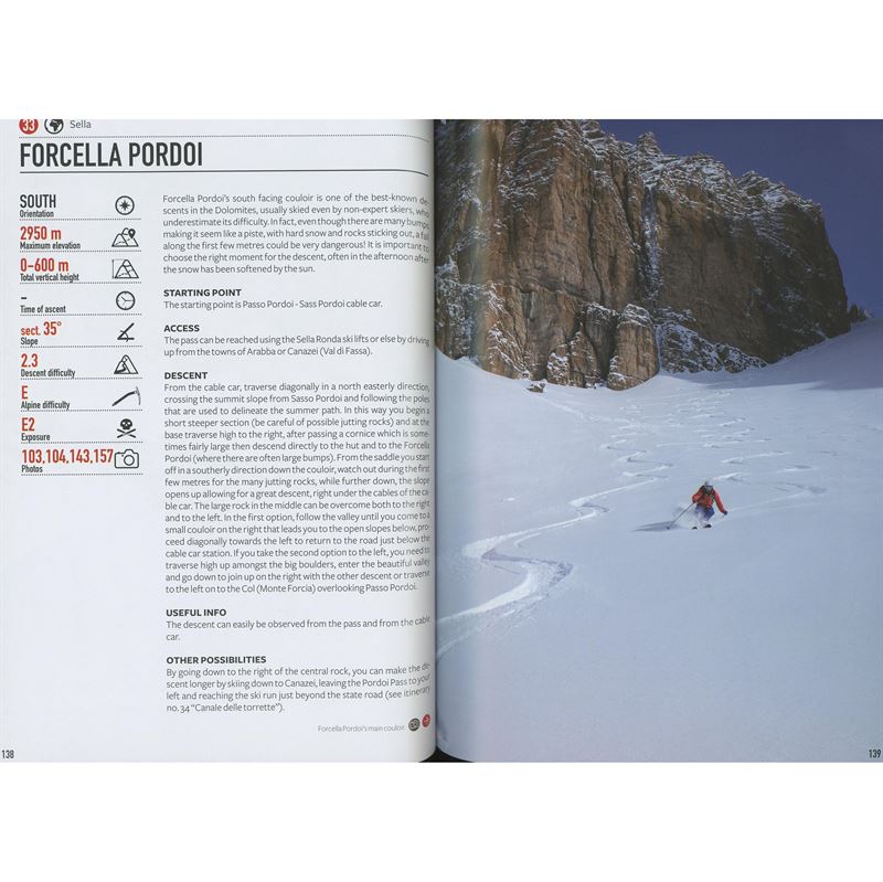 Freeriding in the Dolomites pages