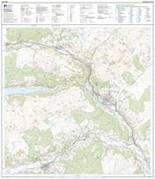 OS OL/Explorer 49 Paper - Pitlochry & Loch Tummel east sheet