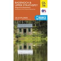 OS OL/Explorer 56 Paper - Badenoch & Upper Strathspey