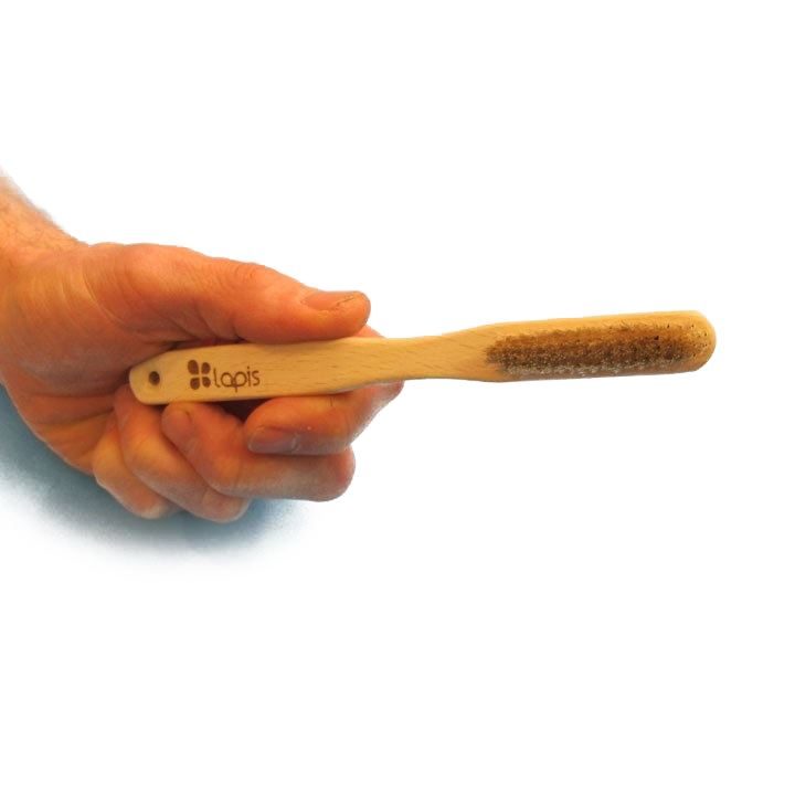 Lapis Wooden Bristle Brush