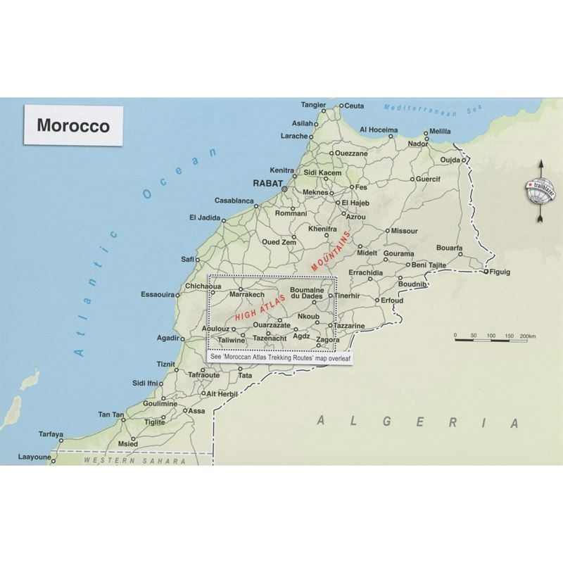Moroccan Atlas location
