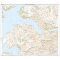 OS Explorer 413 Paper Knoydart, Loch Hourn & Loch Duich 1:25,000 south sheet