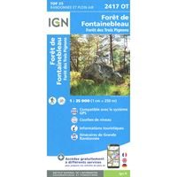 IGN 2417 OT - Forêt de Fontainebleau