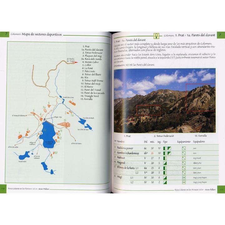 Roca Caliente en Los Pirineos Volume III pages