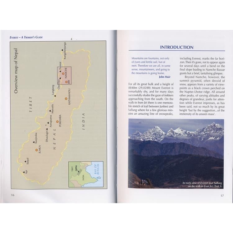 Everest - a Trekker's Guide pages