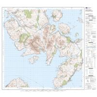 OS Landranger 32 Paper - South Skye & Cuillin Hills sheet