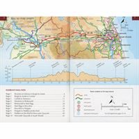 Walking Hadrian's Wall Path Map Booklet coverage