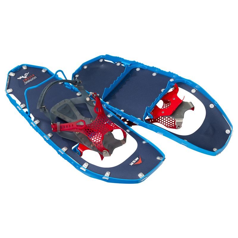MSR Men's Lightning Ascent Snowshoes Cobalt Blue 22"