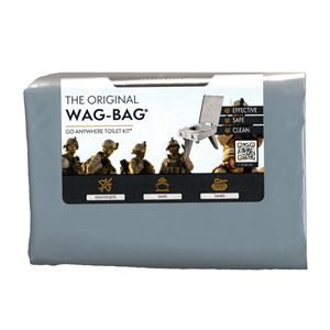 Clean Waste Go Anywhere Toilet Kit Wag-Bag