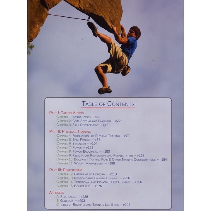 The Rock Climber's Training Manual pages