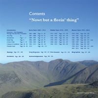 Nowt but a Fleein' Thing - A History of Climbing on Scafell contents
