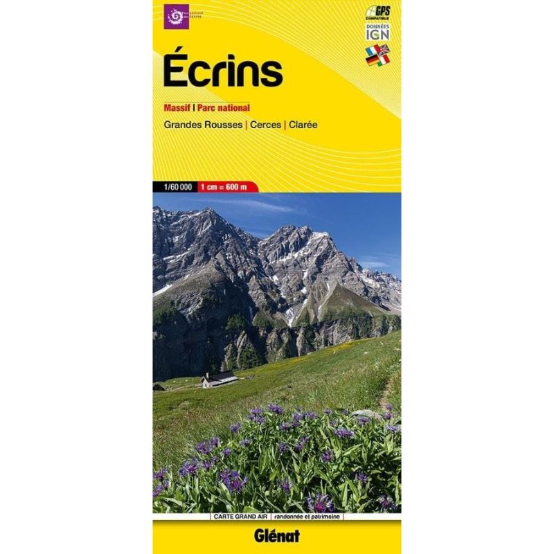 DR05 Écrins Massif, Grandes Rousses, Cerces, Clarée 1:60,000