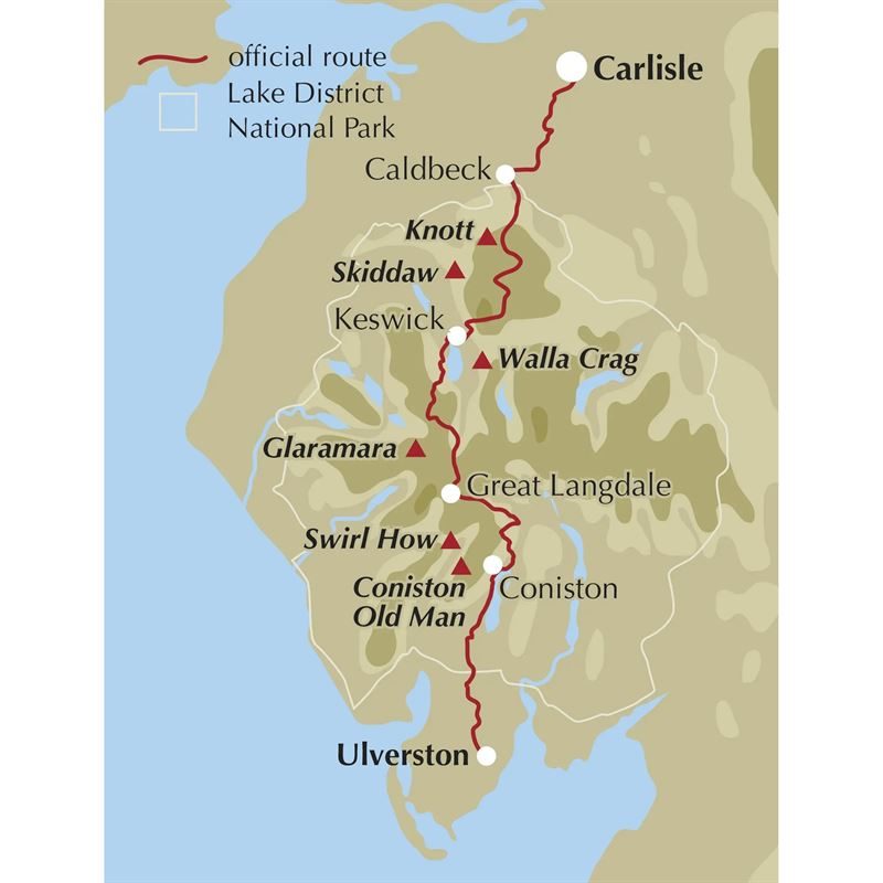 The Cumbria Way 