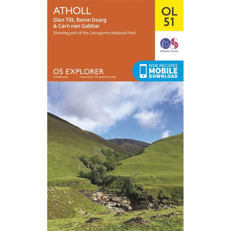 OS OL/Explorer 51 Paper - Atholl