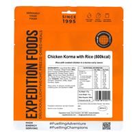 Expedition Foods Chicken Korma with Rice (Gluten Free, 800kcal)					