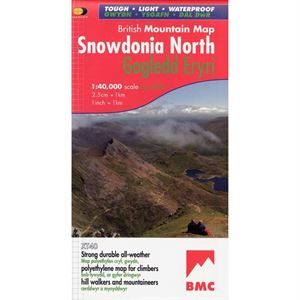 BMC Waterproof Mountain Map - Snowdonia North
