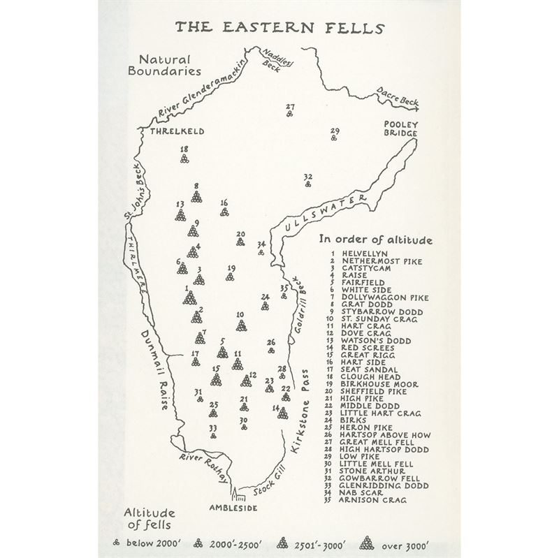 Wainwright - Book 1: The Eastern Fells coverage