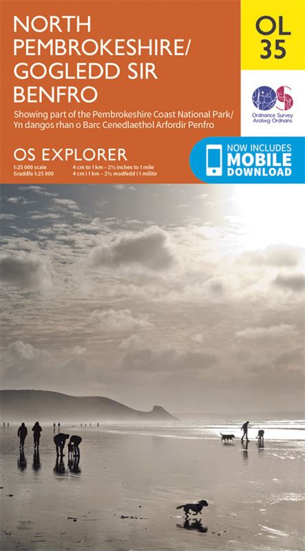 OS OL/Explorer 35 Paper - North Pembrokeshire