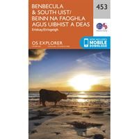OS Explorer 453 Paper - Benbecula & South Uist