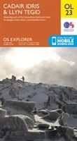 OS OL/Explorer 23 Paper - Cadair Idris & Llyn Tegid