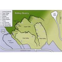 Dalkey Quarry map