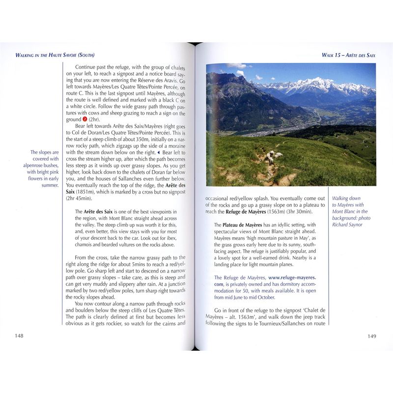 Walking in the Haute Savoie: South pages