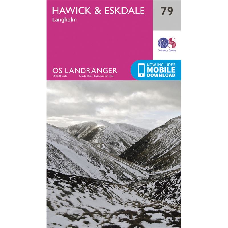 OS Landranger 79 Hawick & Eskdale