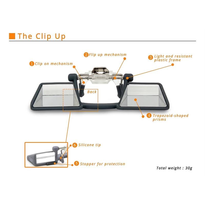 Y & Y Clip Up Clip On Belay Glasses instructions