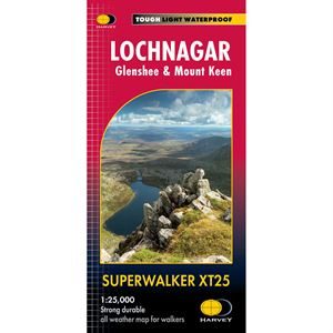 Harvey  Superwalker - Lochnagar & Glen Shee 1:25000