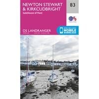 OS Landranger 83 Paper - Newton Stewart & Kirkcudbright