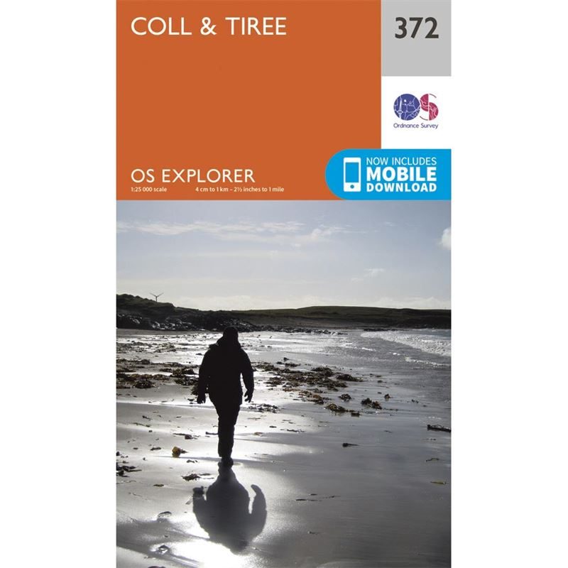 OS Explorer 372 Paper - Coll & Tiree